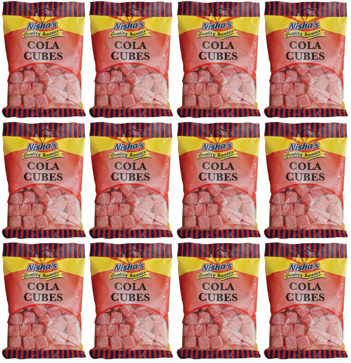 12 x Nisha Cola Cubes - 120g