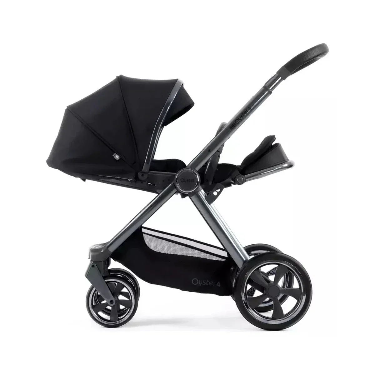 Oyster 4 Single Stroller - Carbonite
