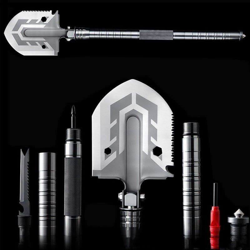 16-in-1 Tactical Survival Camping Shovel