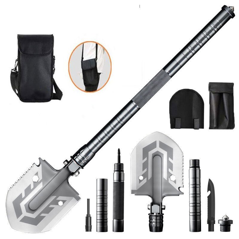 16-in-1 Tactical Survival Camping Shovel