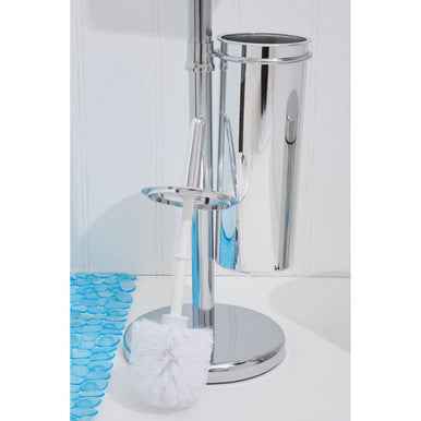 Linnea Chrome Toilet Brush And Roll Holder