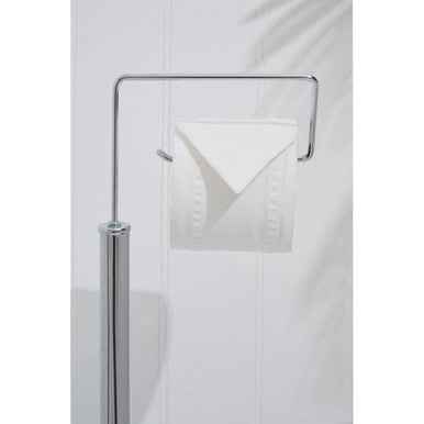 Linnea Chrome Toilet Brush And Roll Holder