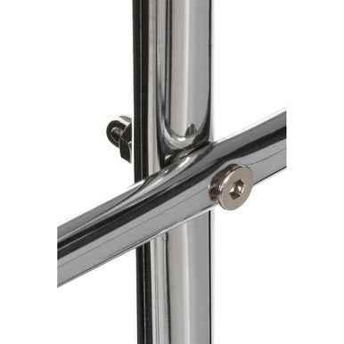 Chrome Finish Three Arm Towel Stand