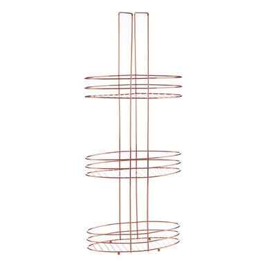 Dara 3 Tier Copper Plated Storage Rack
