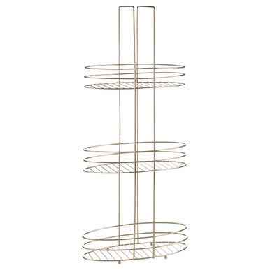 Dara 3 Tier Gold Plated Storage Rack