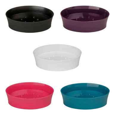 Abs Bathe Turquoise Plastic Soap Dish