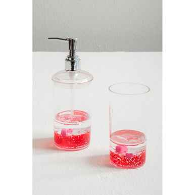 Acrylic Hearts Tumbler