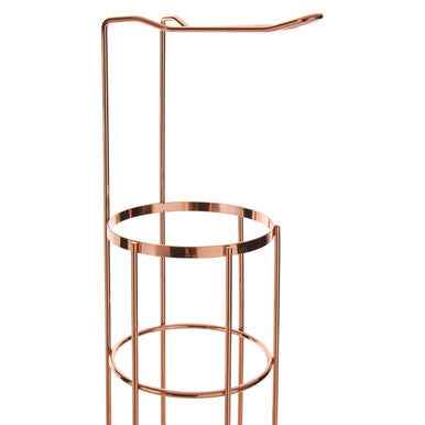 Linnea Rose Gold Toilet Roll Holder