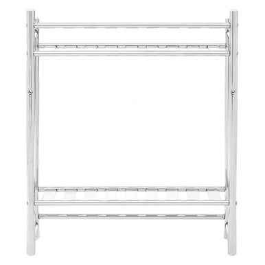 Dara 2 Tier Wall Mount Towel Shelves