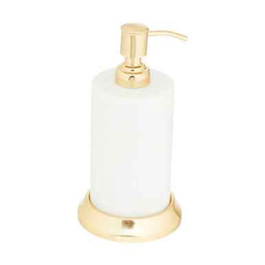 Mako White Marble Lotion Dispenser