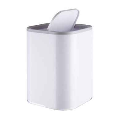 Ando White Acrylic Waste Bin
