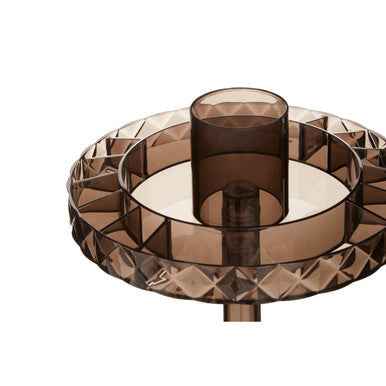 Beauty Two Tier Revolving Black Cosmetic Organiser