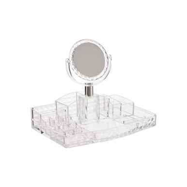 Beauty Cosmetic Organiser With A Mirror