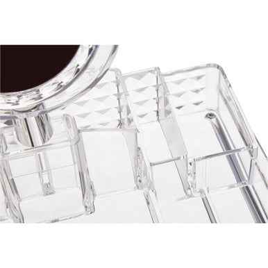 Beauty Cosmetic Organiser With A Mirror