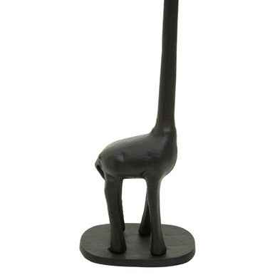 Fauna Black Giraffe Toilet Roll Holder