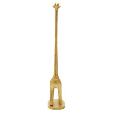 Fauna Gold Finish Giraffe Toilet Roll Holder
