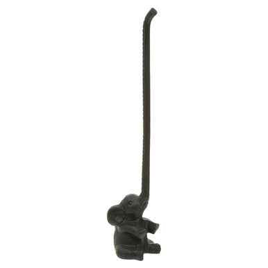Fauna Black Metal Elephant Toilet Roll Holder