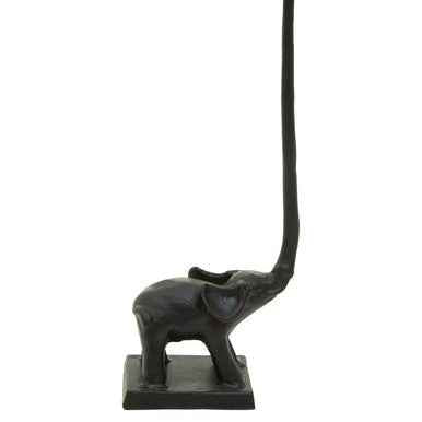 Fauna Black Finish Elephant Toiler Roll Holder