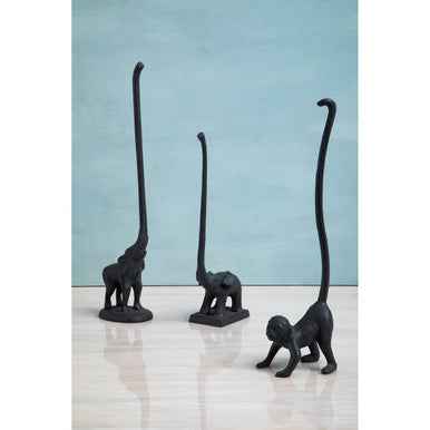 Fauna Grey Monkey Toilet Roll Holder