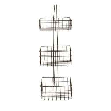 Kirby Three Tier Black Storage Caddy