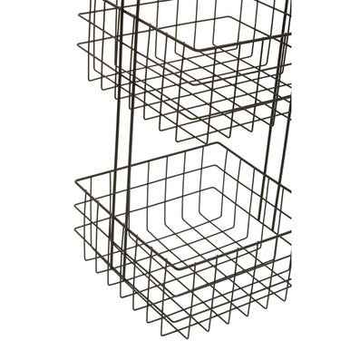 Kirby Three Tier Black Storage Caddy