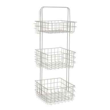 Kirby Three Tier White Storage Caddy