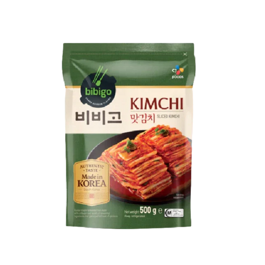 BIBIGO Sliced Cabbage Kimchi Pouch 500g