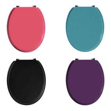 Matte Black Toilet Seat