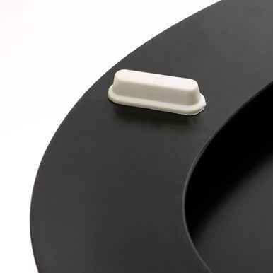 Matte Black Toilet Seat