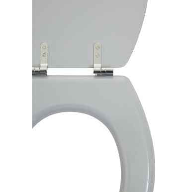 Brooks Matte Grey Toilet Seat