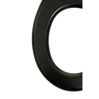 Brooks Black Panel Effect Toilet Seat