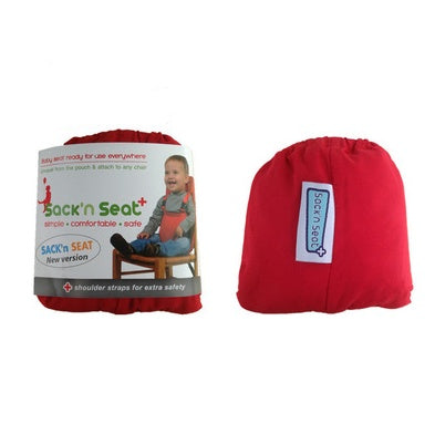 Portable Baby Dining Chair with Safety Belt - Foldable Travel Seat