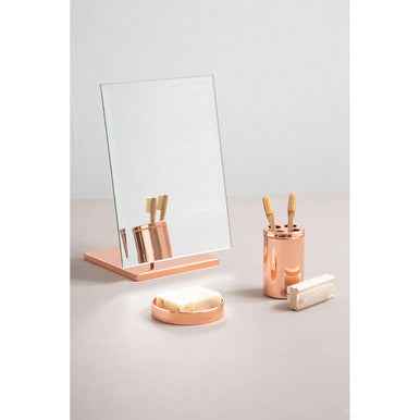 Clara Rose Gold Table Mirror