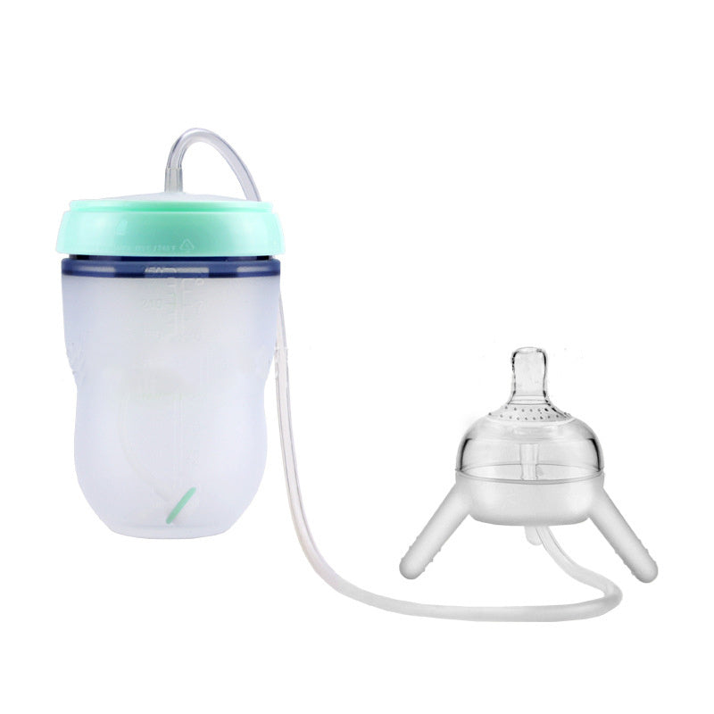 CutieNest Silicone Sippy Cup – Leakproof BPA-Free Toddler Training Bottle