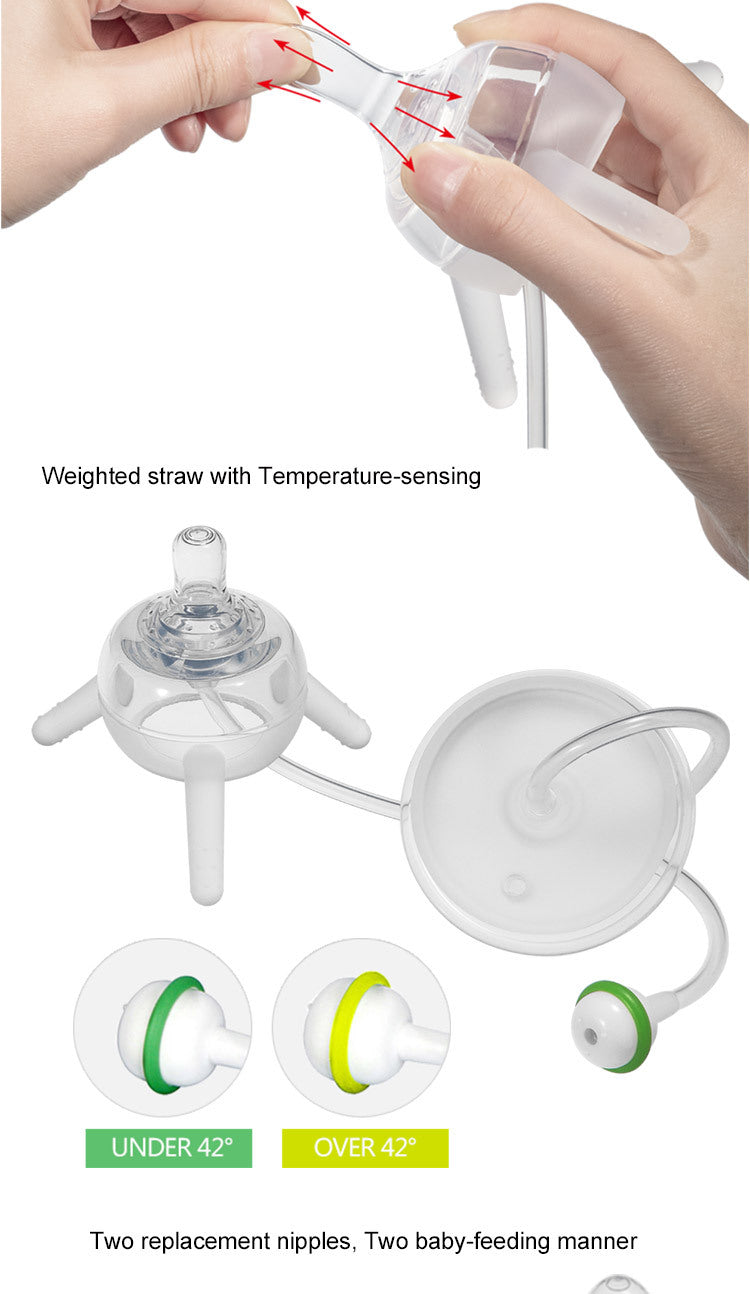 CutieNest Silicone Sippy Cup – Leakproof BPA-Free Toddler Training Bottle
