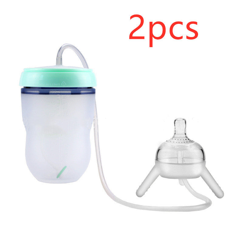 CutieNest Silicone Sippy Cup – Leakproof BPA-Free Toddler Training Bottle