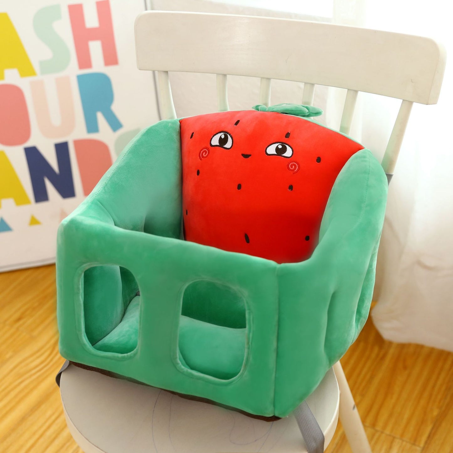 Portable Baby High Chair - Foldable Car Seat Dining Booster