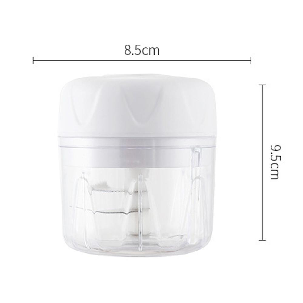 Wireless Electric Garlic Masher - USB Rechargeable Baby Food Blender