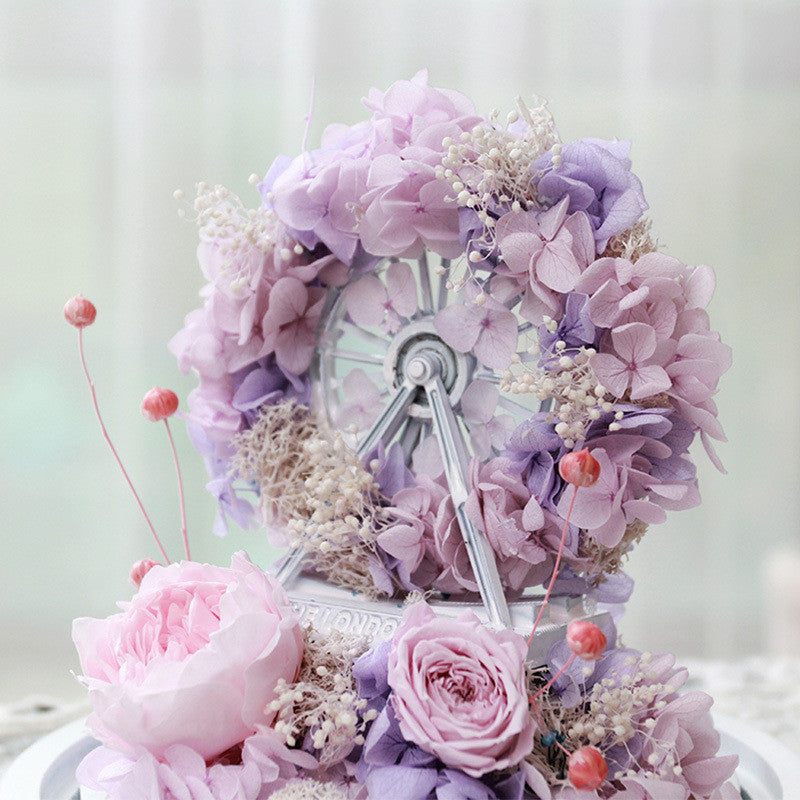 Ferris Wheel Bouquet Creative To Commemorate Valentine's Day Net Red Festival Gift Lights
