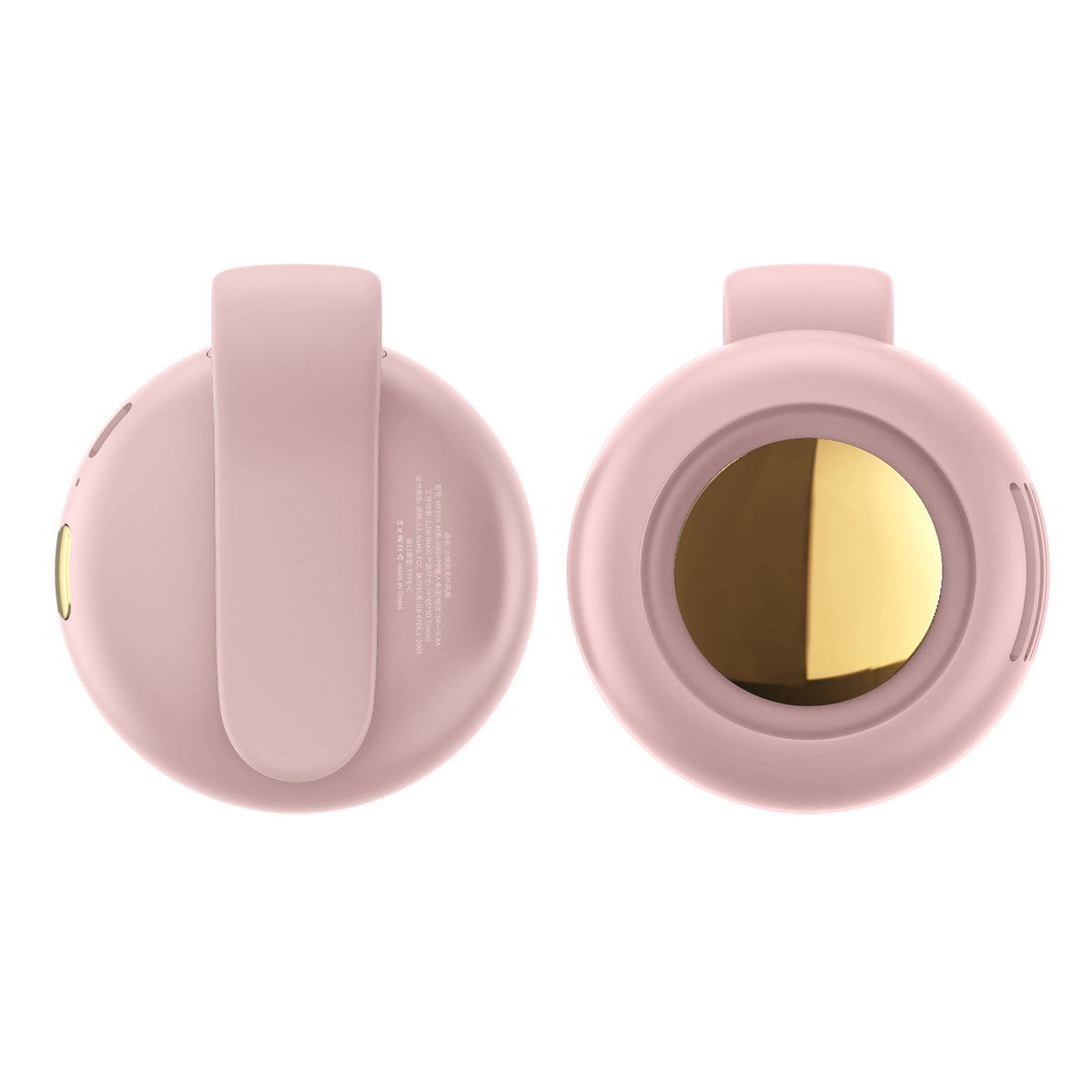 New Waist Hanging Small Whirlwind Fan Small Mini Mute USB Rechargeable Lazy Portable Portable Can Hang Waist