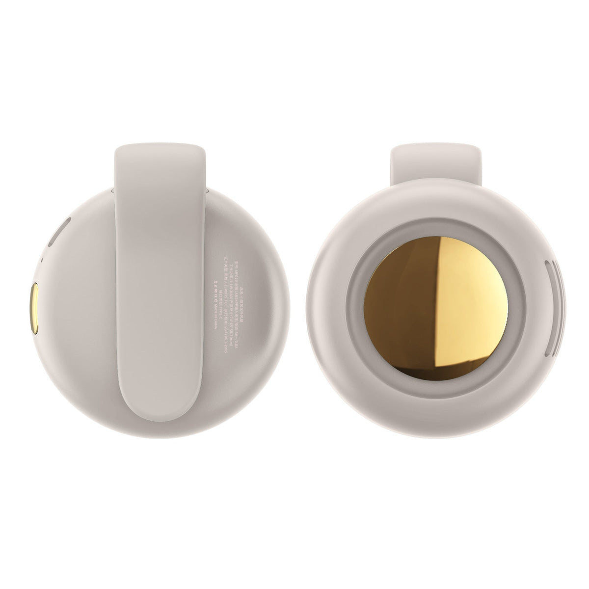 New Waist Hanging Small Whirlwind Fan Small Mini Mute USB Rechargeable Lazy Portable Portable Can Hang Waist