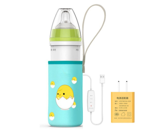 Wizz Insulated Baby Feeding Bottle - Wide-Bore PPSU Design & Drop-Proof Milk Warmer
