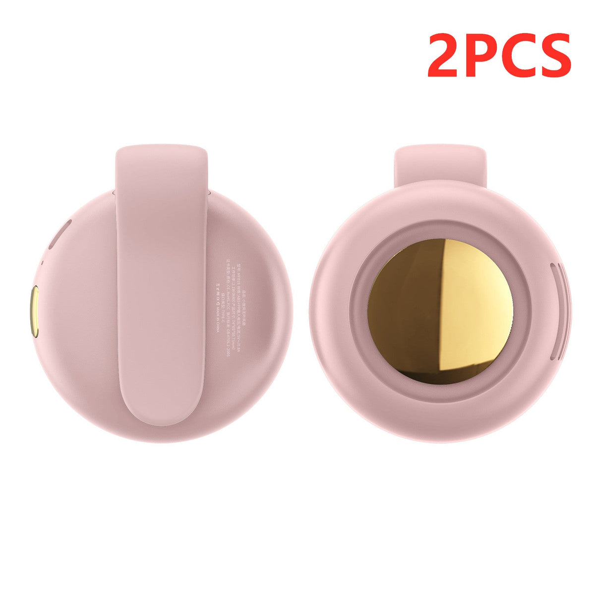New Waist Hanging Small Whirlwind Fan Small Mini Mute USB Rechargeable Lazy Portable Portable Can Hang Waist