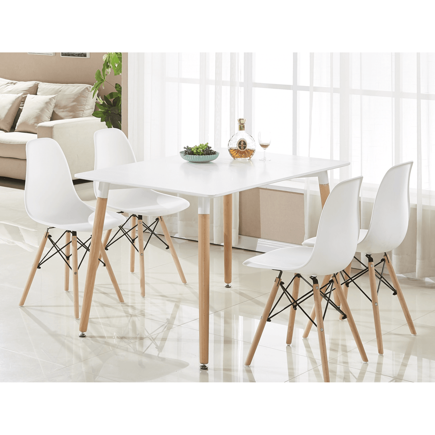 Halo 4 or 6 seating Dining Table