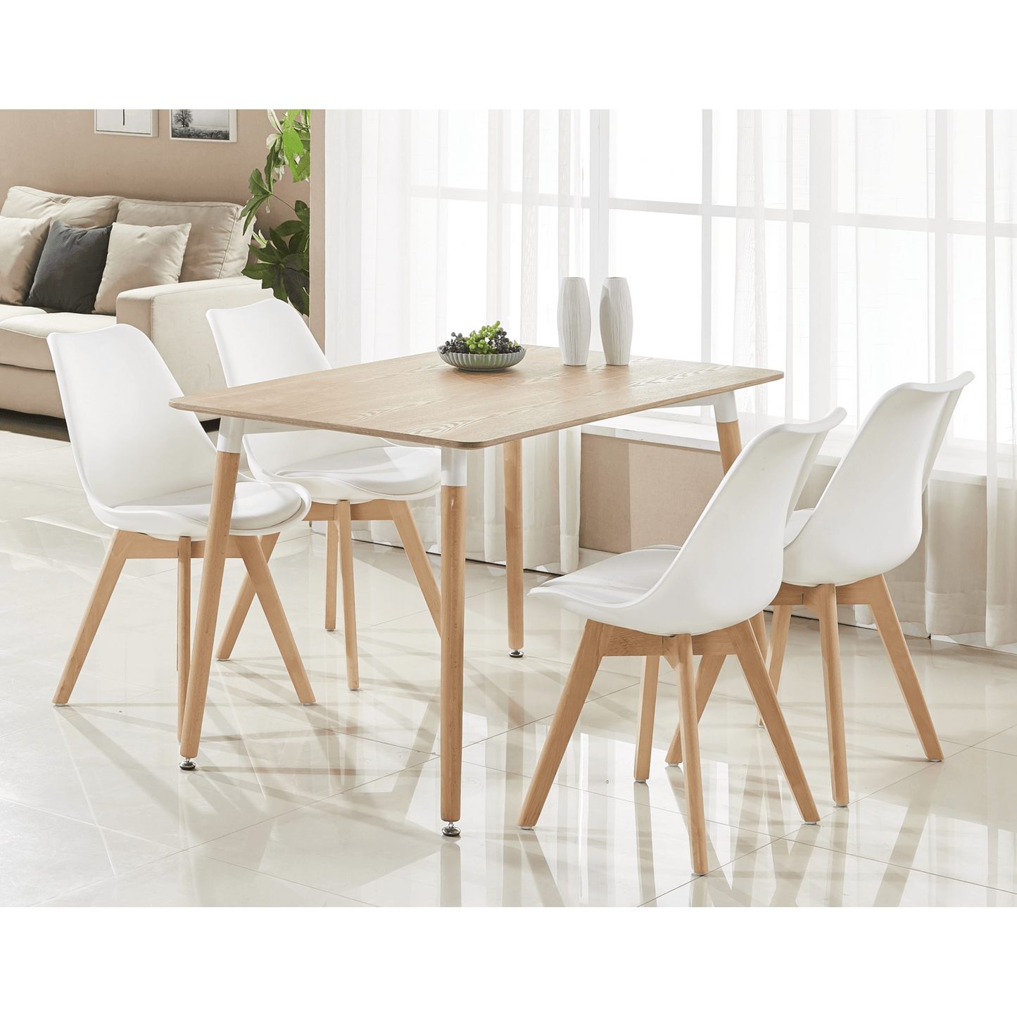 Halo 4 or 6 seating Dining Table