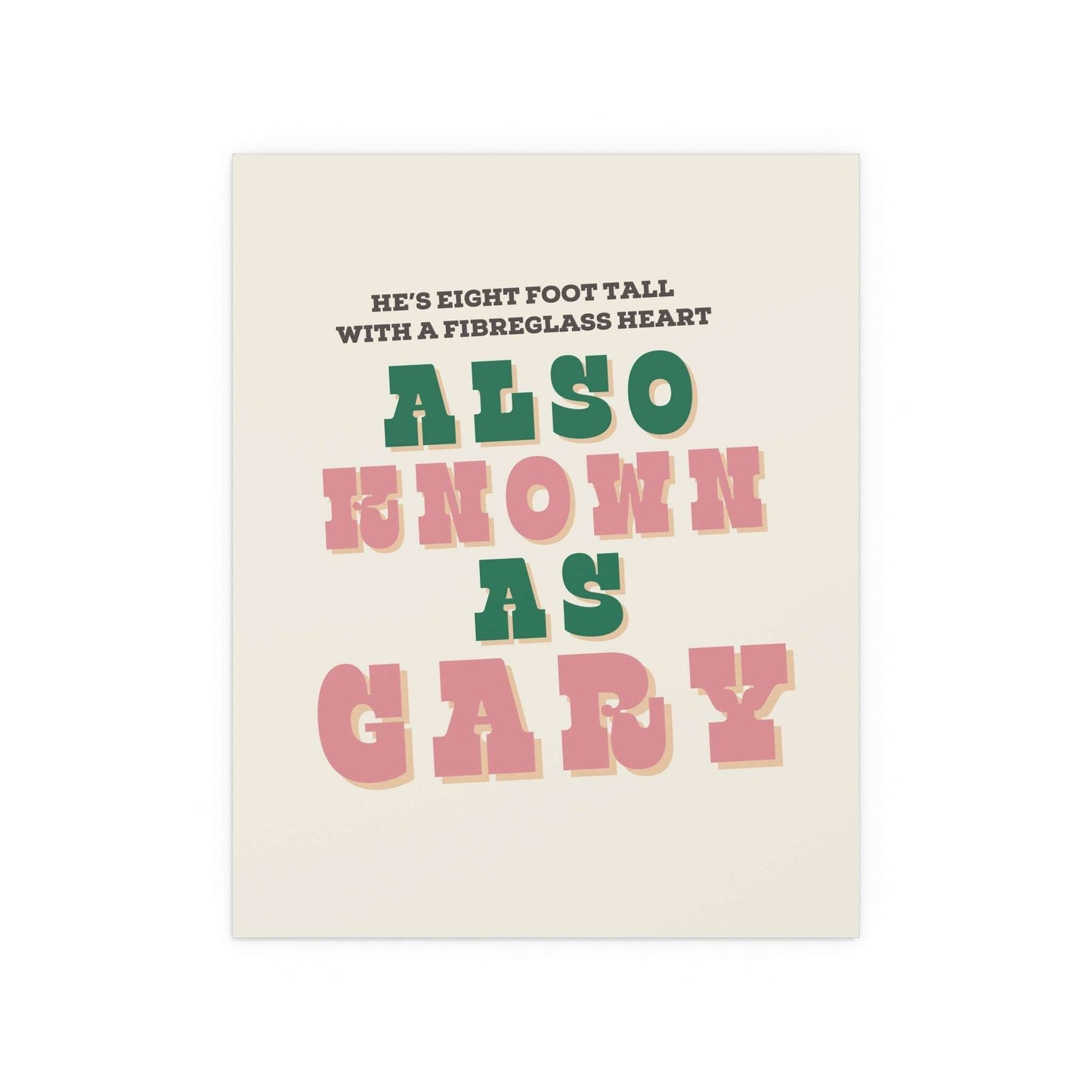 Blossoms - Gary (Off-white + Green + Pink)