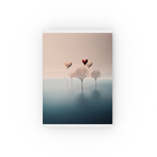 A5 Self-Care Journal – Minimalist Hardcover Notebook for Wellness, Reflection & Mindfulness