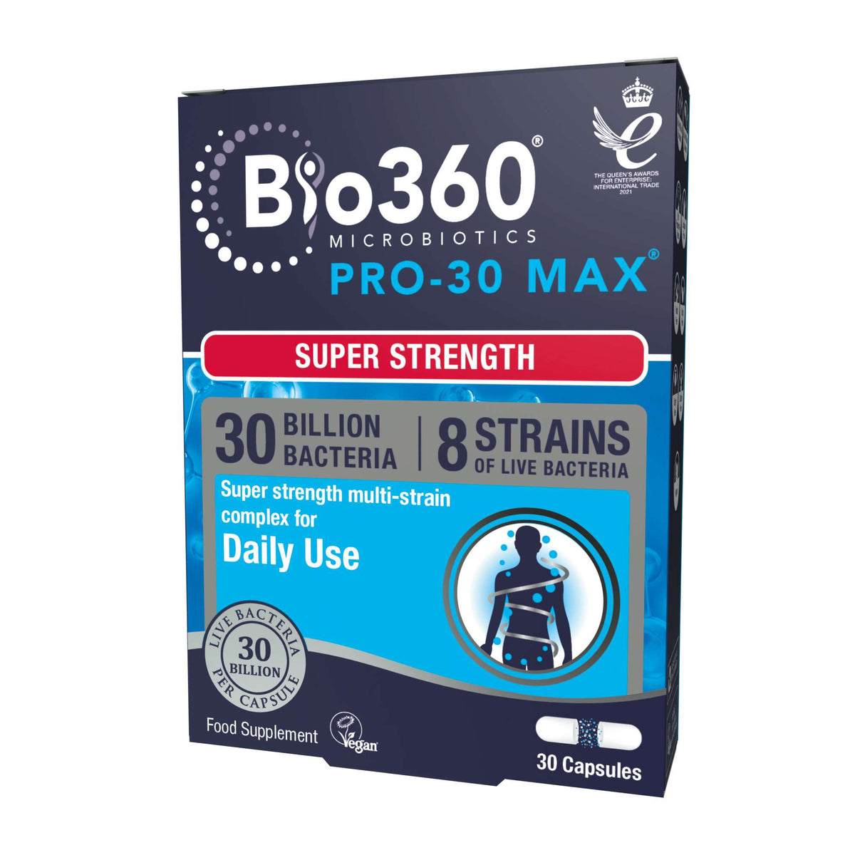 Natures Aid Bio 360 Pro-30 Max - 30caps