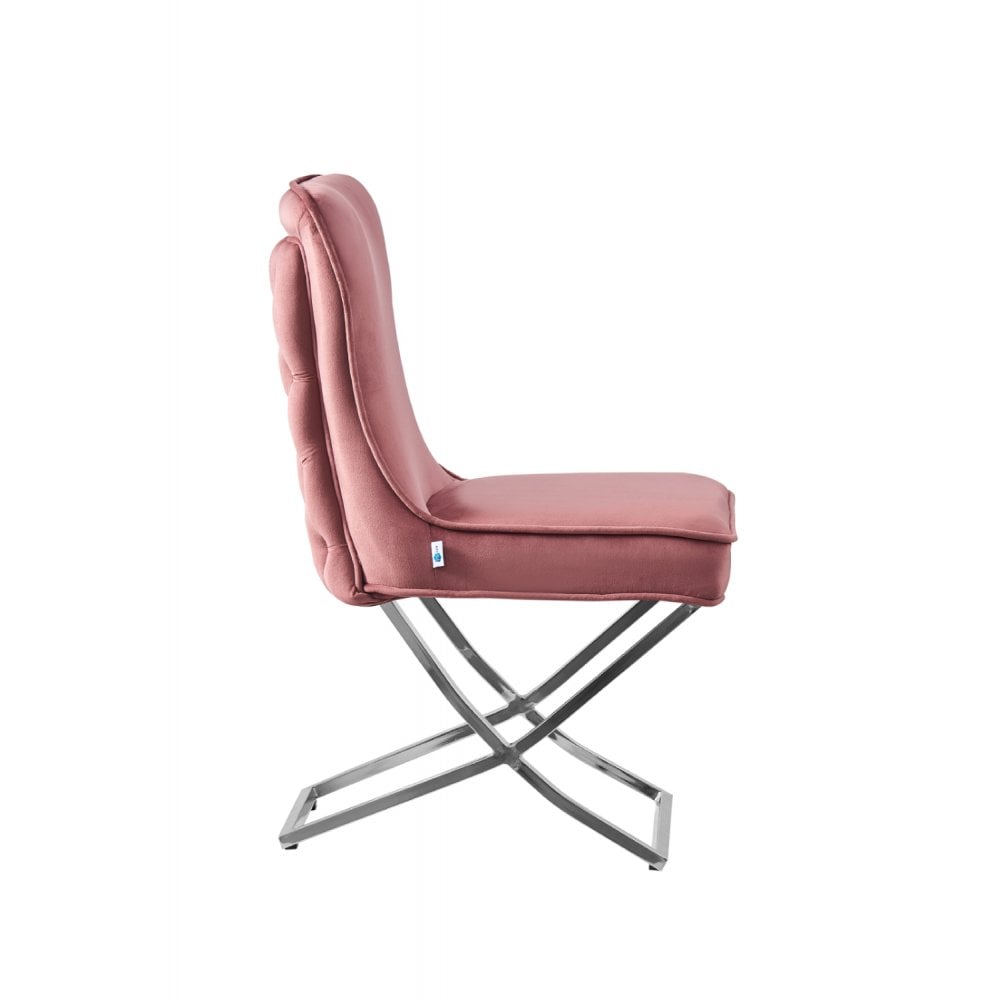 Trafalgar Velvet Dining Chair