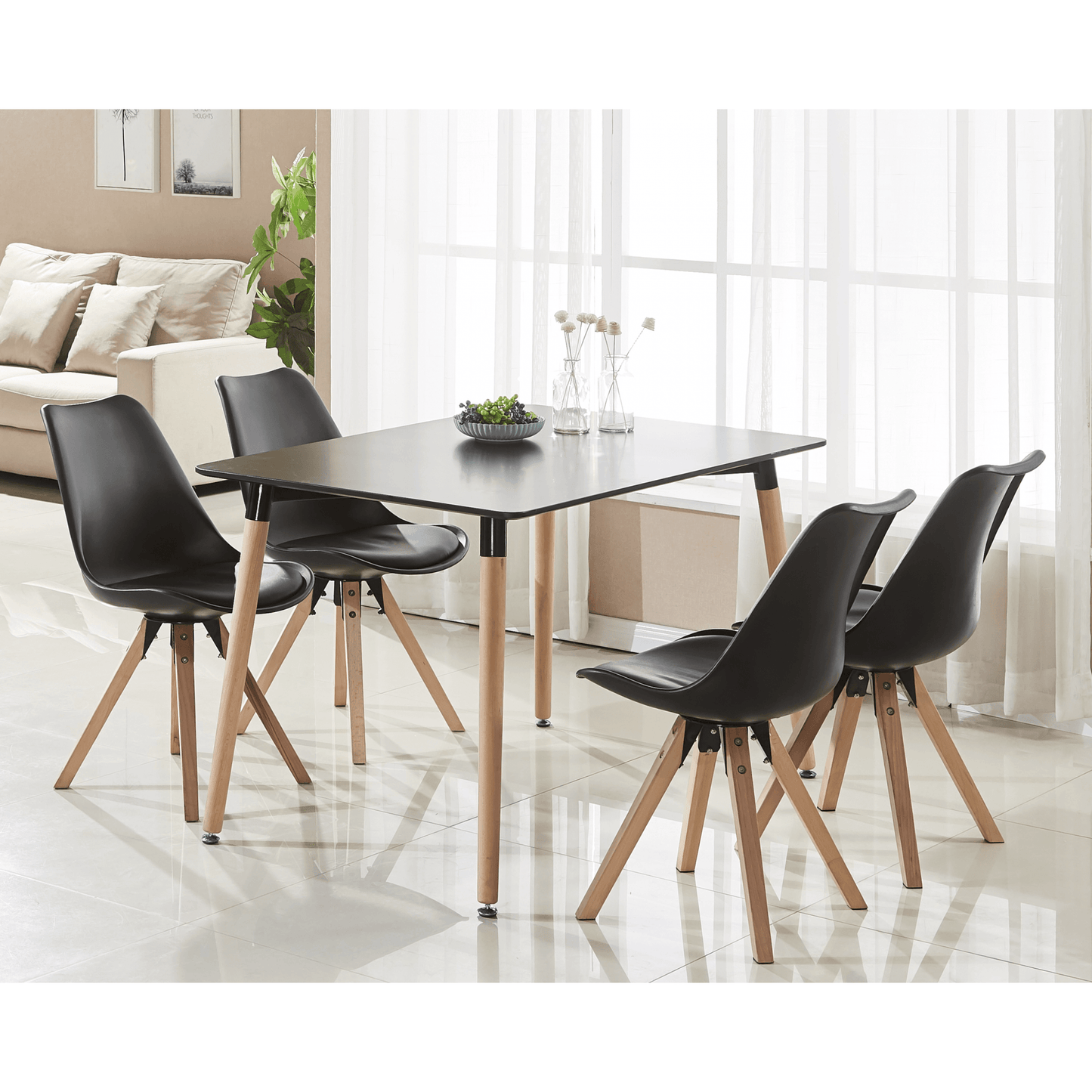 Halo 4 or 6 seating Dining Table